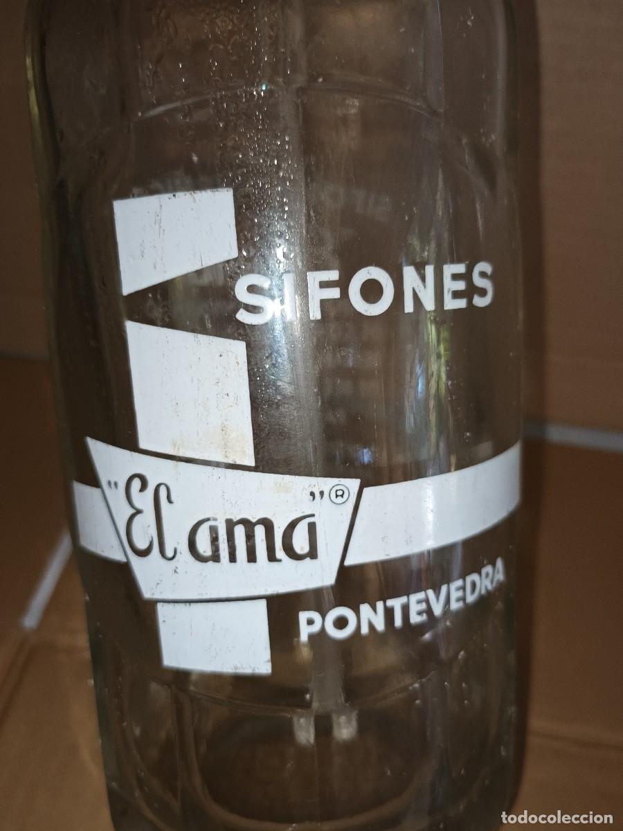 Botellas antiguas: SIFONES EL AMA (PONTEVEDRA) - Foto 5