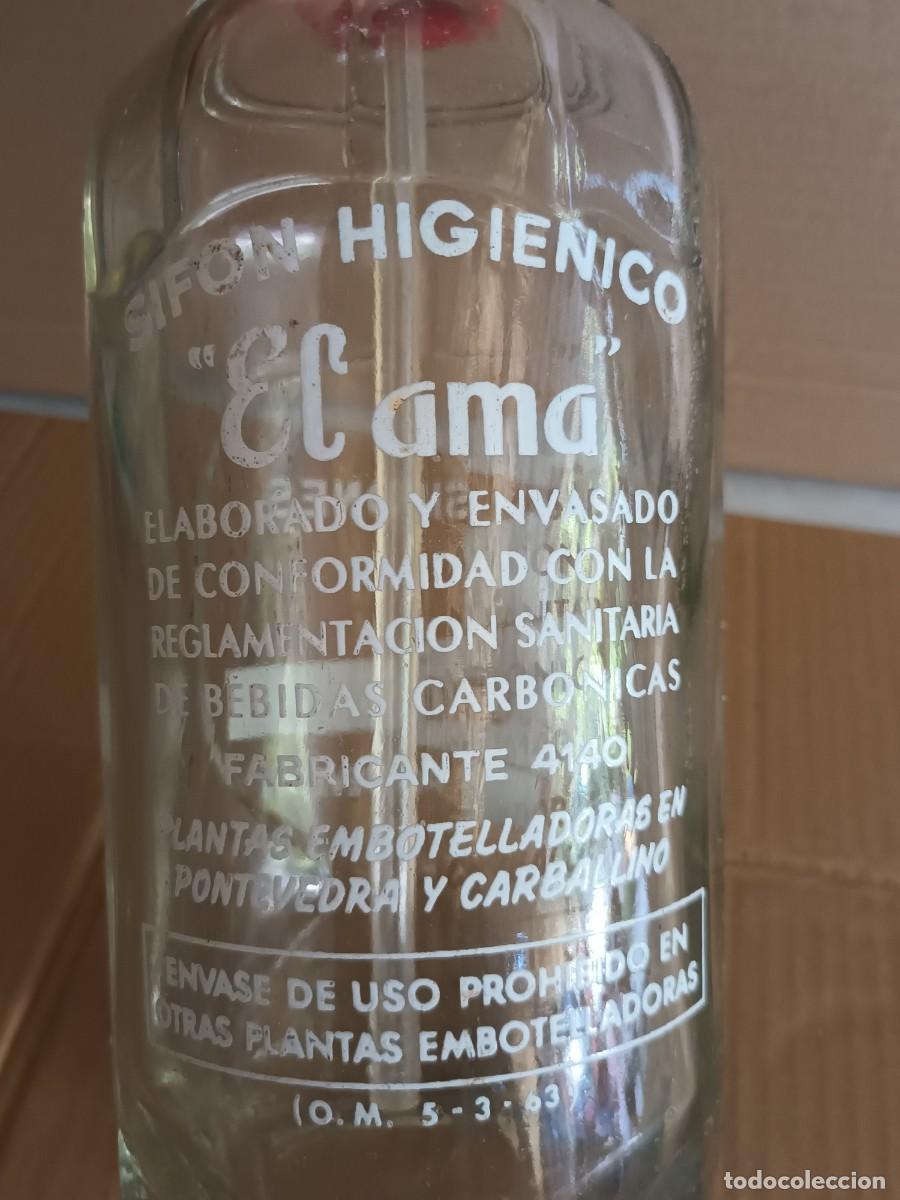 Botellas antiguas: SIFONES EL AMA (PONTEVEDRA) - Foto 7