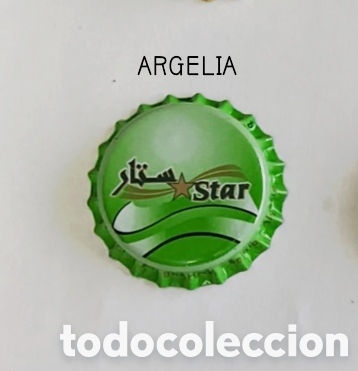 Botellas antiguas: Chapa corona sin usar de Argelia - Foto 1