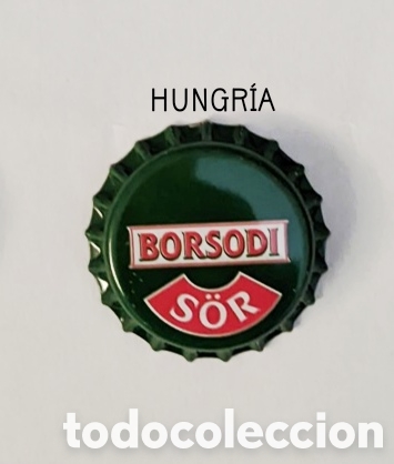Botellas antiguas: Chapa corona sin usar de hungria - Foto 1