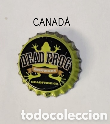 Botellas antiguas: Chapa corona sin usar de Canad&aacute; - Foto 1