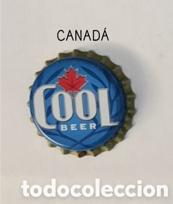 Botellas antiguas: Chapa corona sin usar de Canad&aacute; - Foto 1
