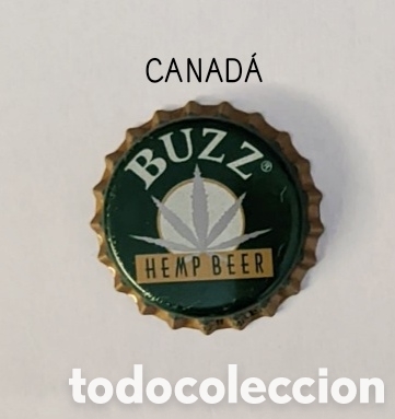 Botellas antiguas: Chapa corona sin usar de Canad&aacute; - Foto 1