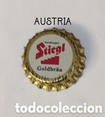 Botellas antiguas: Chapa corona sin usar de Austria - Foto 1