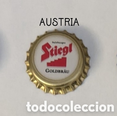 Botellas antiguas: Chapa corona sin usar de Austria - Foto 1