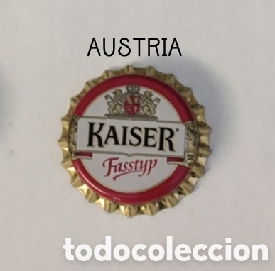 Botellas antiguas: Chapa corona sin usar de Austria - Foto 1