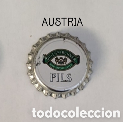 Botellas antiguas: Chapa corona sin usar de Austria - Foto 1