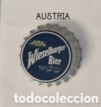 Botellas antiguas: Chapa corona sin usar de Austria - Foto 1