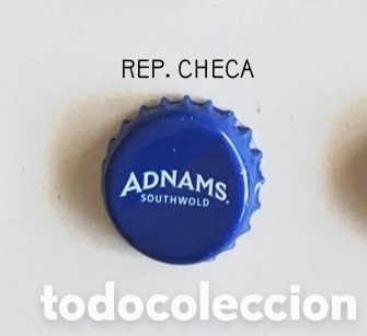 Botellas antiguas: Chapa tap&oacute;n corona Rep. Checa - Foto 1