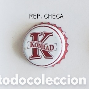Botellas antiguas: Chapa tap&oacute;n corona Rep. Checa - Foto 1