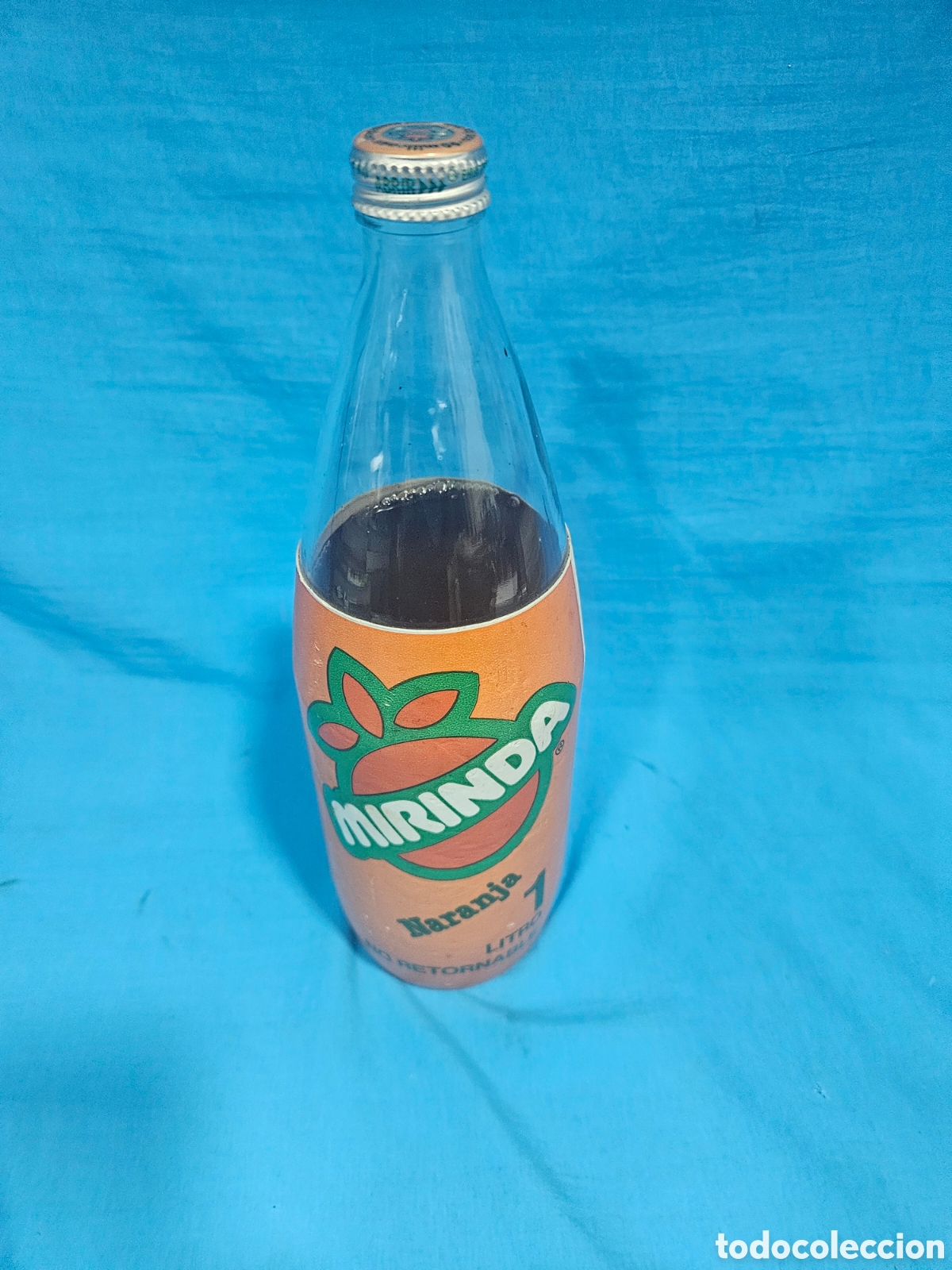 Botellas antiguas: BOTELLA MIRINDA NARANJA 1 LITRO . - Foto 2