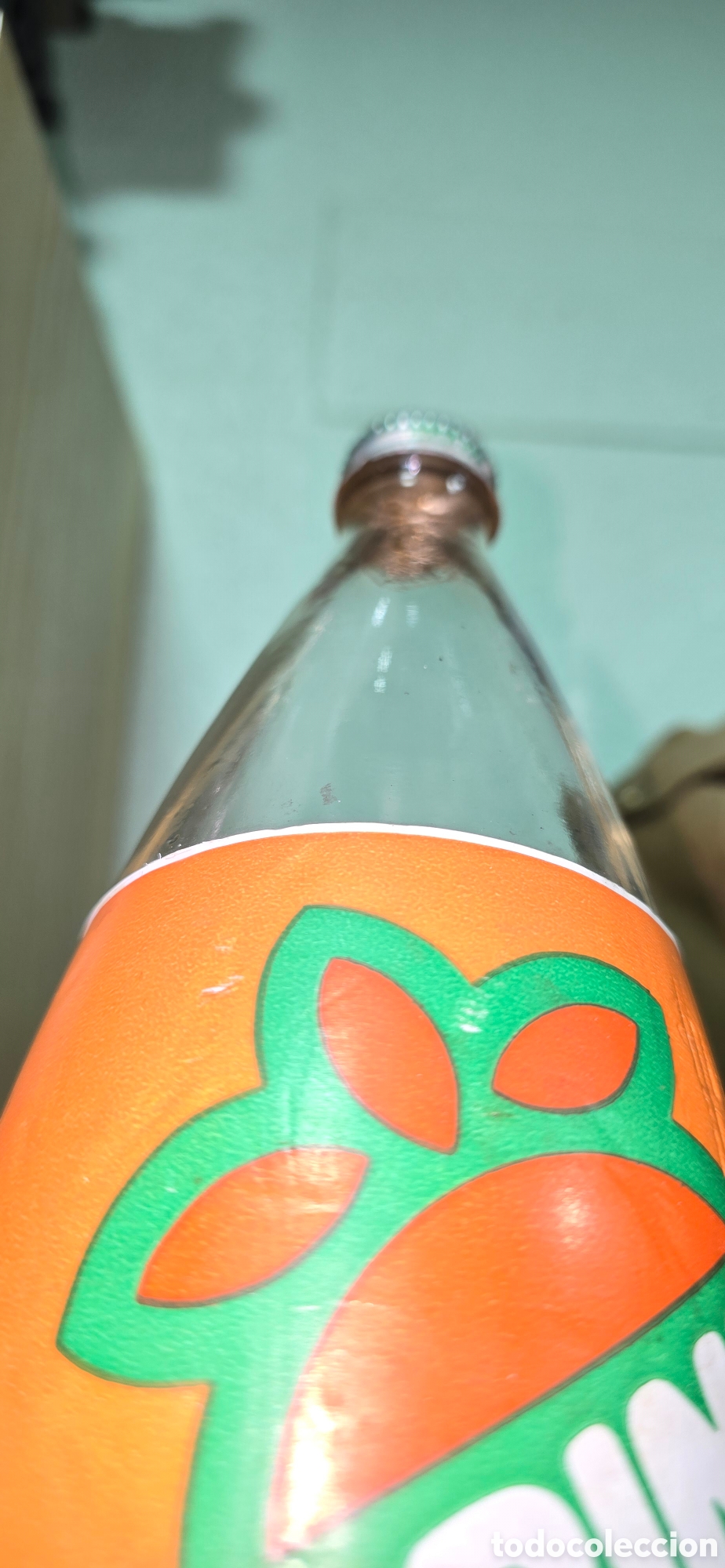 Botellas antiguas: BOTELLA MIRINDA NARANJA 1 LITRO . - Foto 6