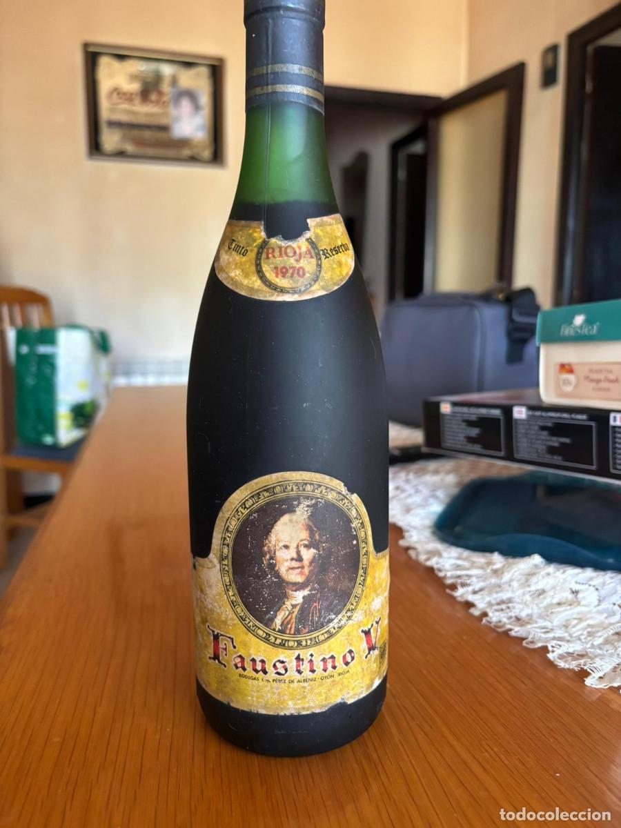 Botellas antiguas: Faustino V - Rioja 1970 - Foto 1