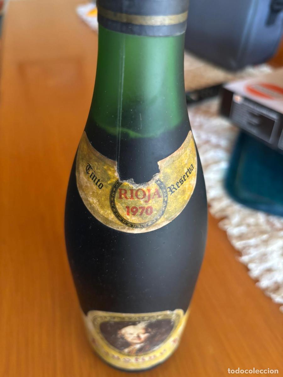 Botellas antiguas: Faustino V - Rioja 1970 - Foto 3