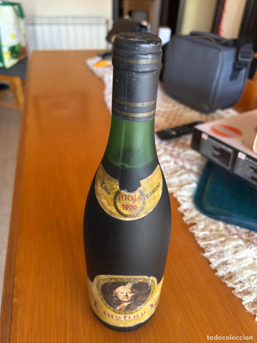 Botellas antiguas: Faustino V - Rioja 1970 - Foto 5
