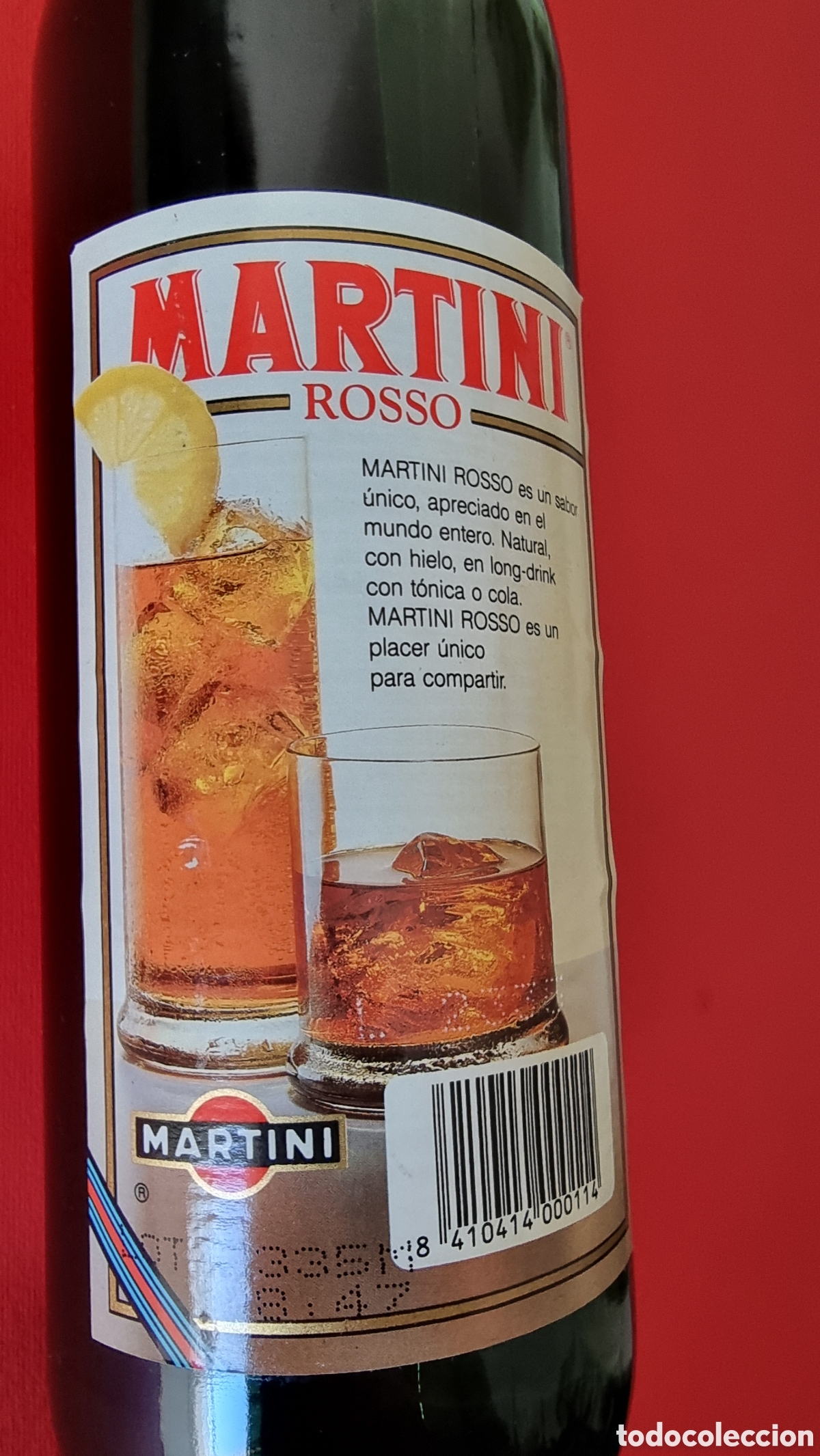 Botellas antiguas: Martini Rosso Vermouth - Foto 4