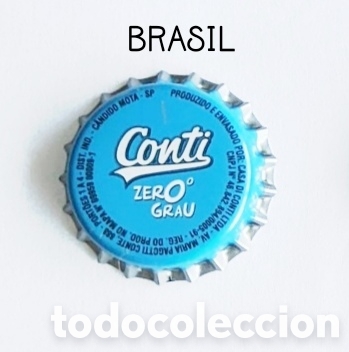 Botellas antiguas: Chapa corona sin usar de Brasil - Foto 1