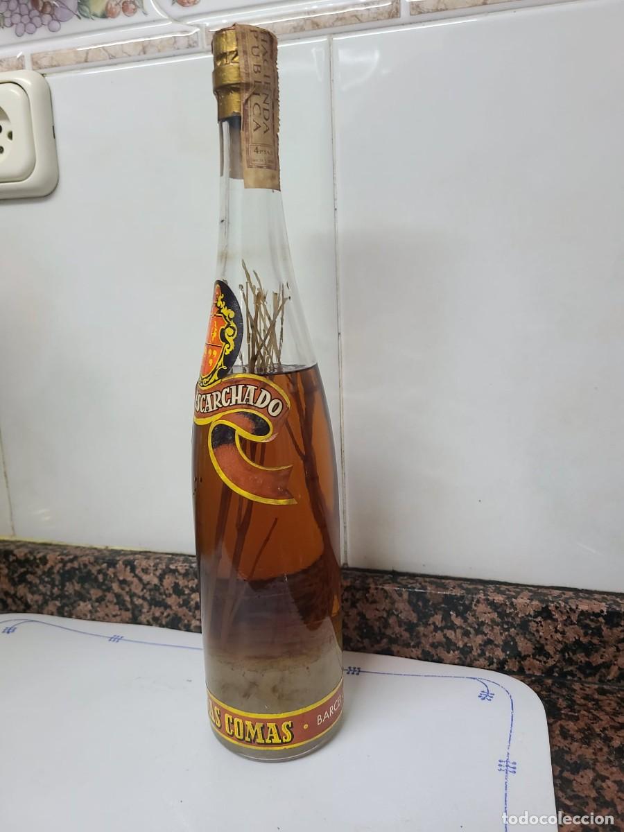 Botellas antiguas: Brandy Escarchado Nogueras Comas - Foto 5