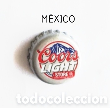 Botellas antiguas: Chapa tap&oacute;n corona de M&eacute;xico - Foto 1