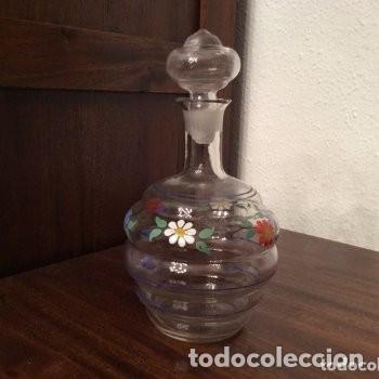 Botellas antiguas: Botella antigua pintada - Foto 4
