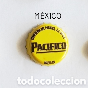 Botellas antiguas: Chapa tap&oacute;n corona de M&eacute;xico - Foto 1