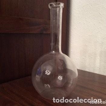 Botellas antiguas: Botella antigua pintada - Foto 1