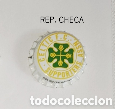 Botellas antiguas: Chapa corona sin usar Rep. Checa - Foto 1