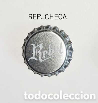 Botellas antiguas: Chapa corona sin usar Rep. Checa - Foto 1