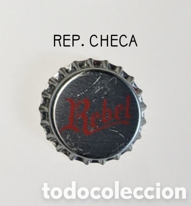Botellas antiguas: Chapa corona sin usar Rep. Checa - Foto 1