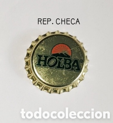 Botellas antiguas: Chapa corona sin usar Rep. Checa - Foto 1