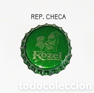 Botellas antiguas: Chapa corona sin usar Rep. Checa - Foto 1
