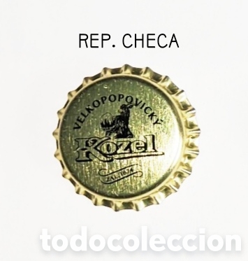 Botellas antiguas: Chapa corona sin usar Rep. Checa - Foto 1