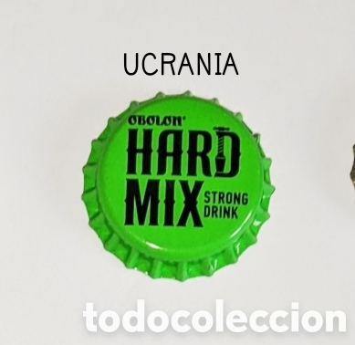 Botellas antiguas: Chapa corona sin usar de Ucrania - Foto 1