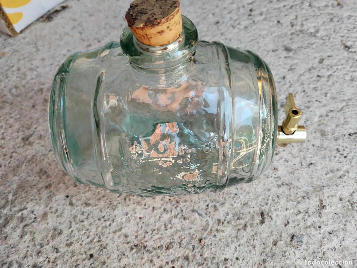 Botellas antiguas: TONEL PEQUE&Ntilde;O DE CRISTAL - Foto 2