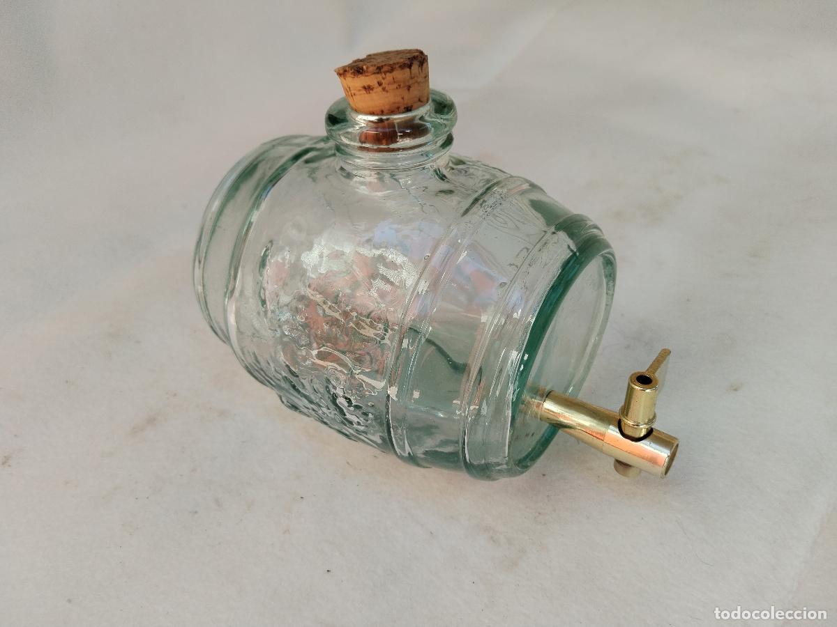 Botellas antiguas: TONEL PEQUE&Ntilde;O DE CRISTAL - Foto 1