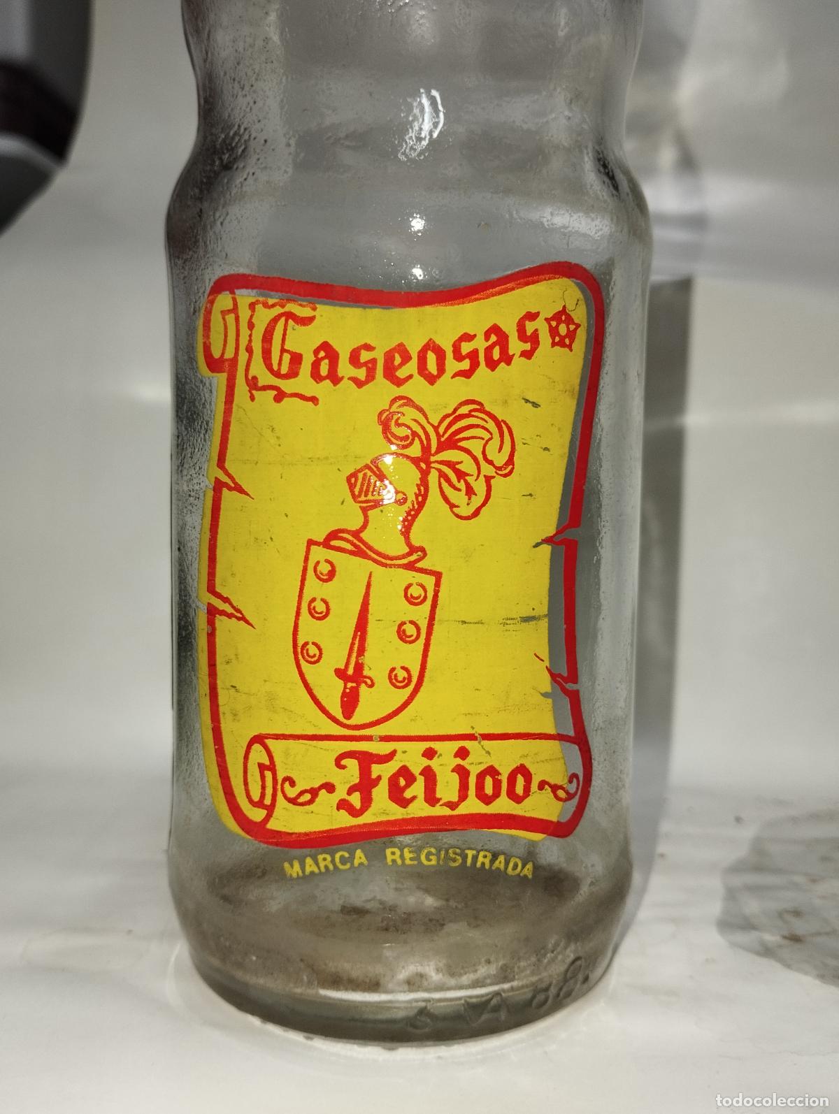 Botellas antiguas: Botella de gaseosa feij&oacute;o de Vigo - Foto 2