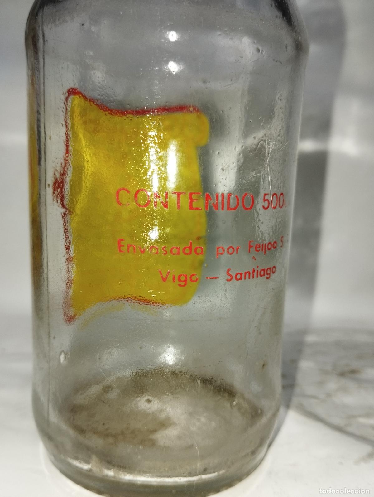 Botellas antiguas: Botella de gaseosa feij&oacute;o de Vigo - Foto 3