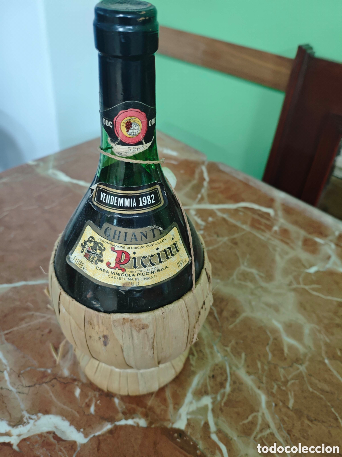 Botellas antiguas: Casa vin&iacute;cola Piccini 1982 - Foto 1