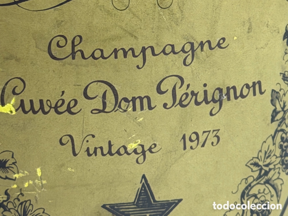 Botellas antiguas: ANTIGUA BOTELLA DOM PERIGNON 1973 - Foto 9