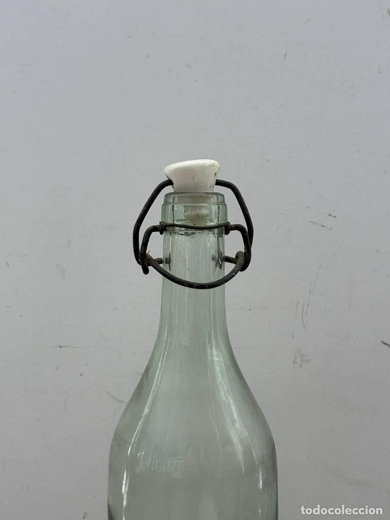 Botellas antiguas: BOTELLA DE VIDRIO... - Foto 3