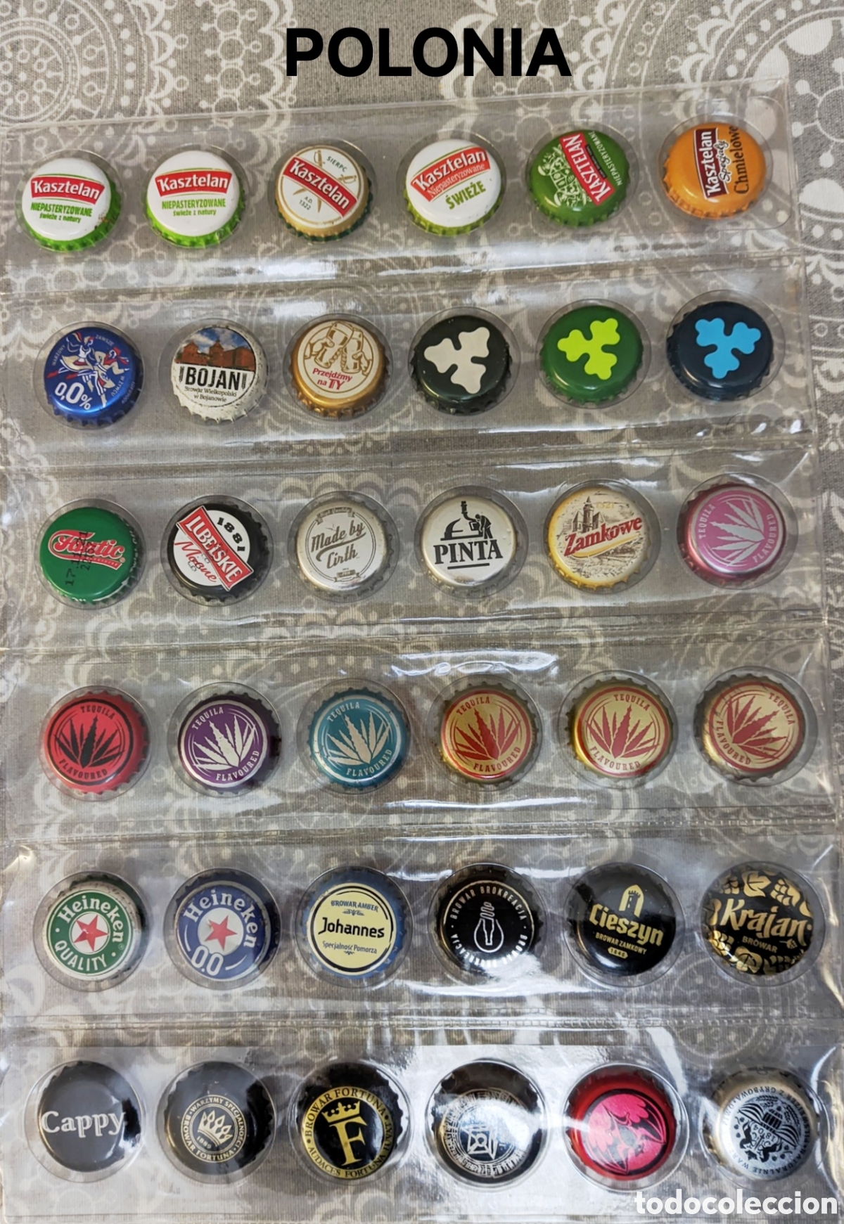 Botellas antiguas: Chapas corona a elegir de Polonia - Foto 1