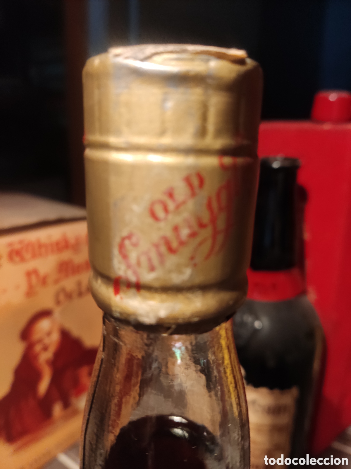 Botellas antiguas: Whisky Smuggler 1 litro - Foto 3