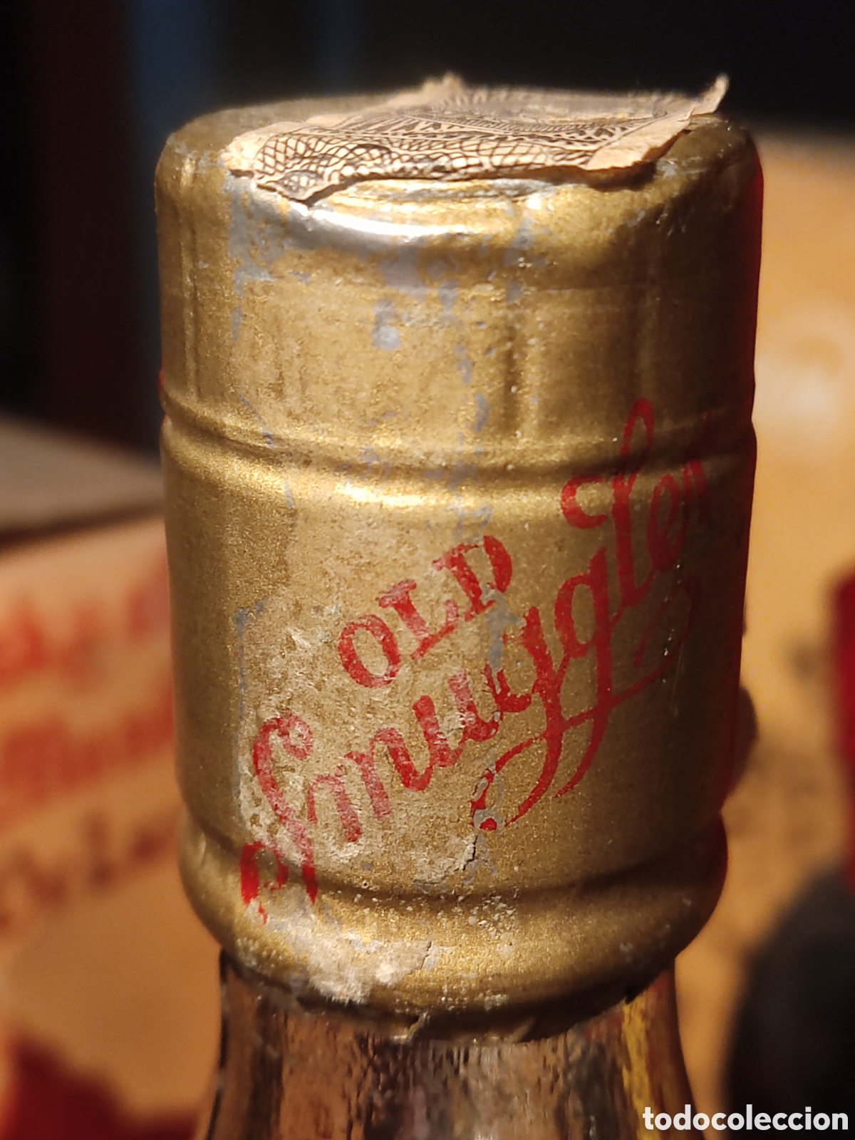 Botellas antiguas: Whisky Smuggler 1 litro - Foto 7