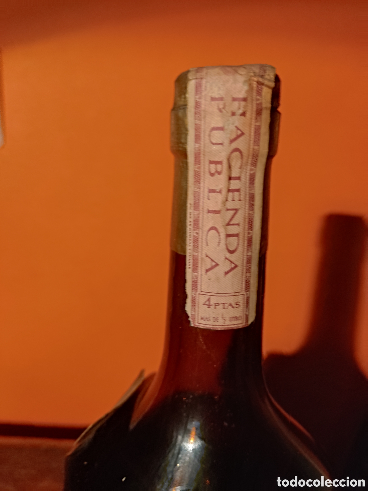 Botellas antiguas: Botella Seguin Napole&oacute;n - Foto 4