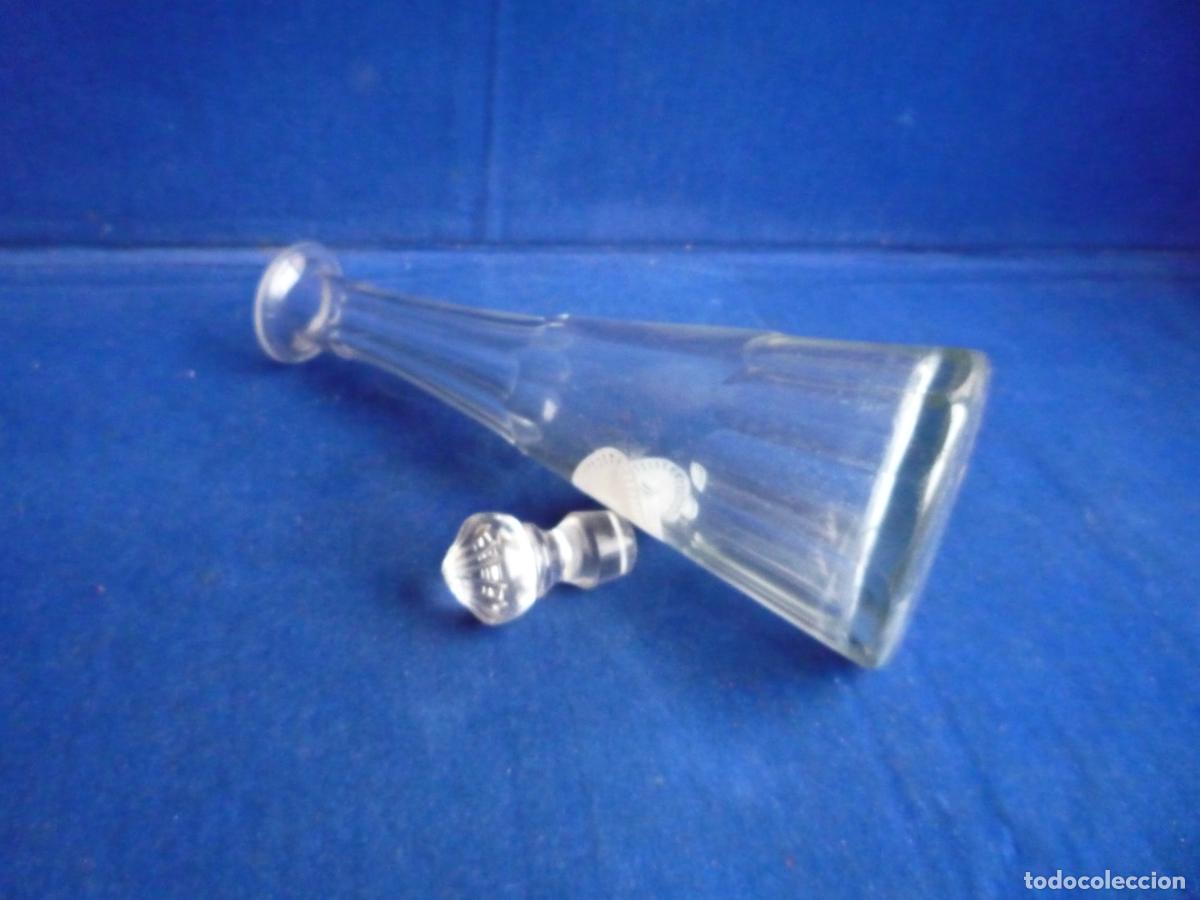 Botellas antiguas: LICORERA O BOTELLA CRISTAL MOSCATEL - Foto 4