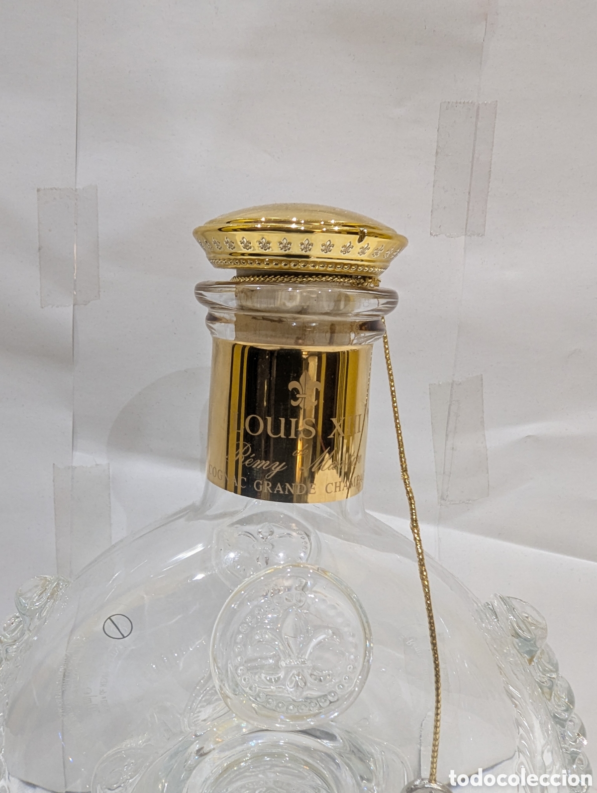 Botellas antiguas: Botella bacarrat Louis XIII - Foto 2