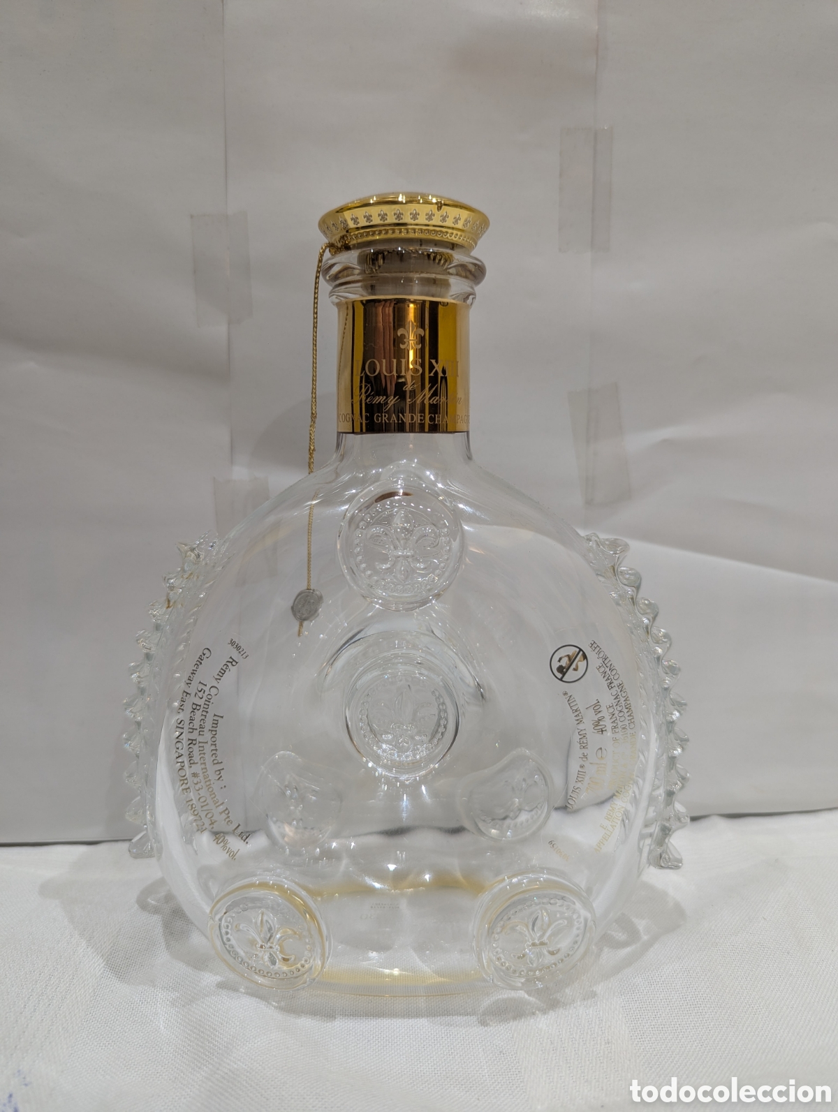 Botellas antiguas: Botella bacarrat Louis XIII - Foto 4