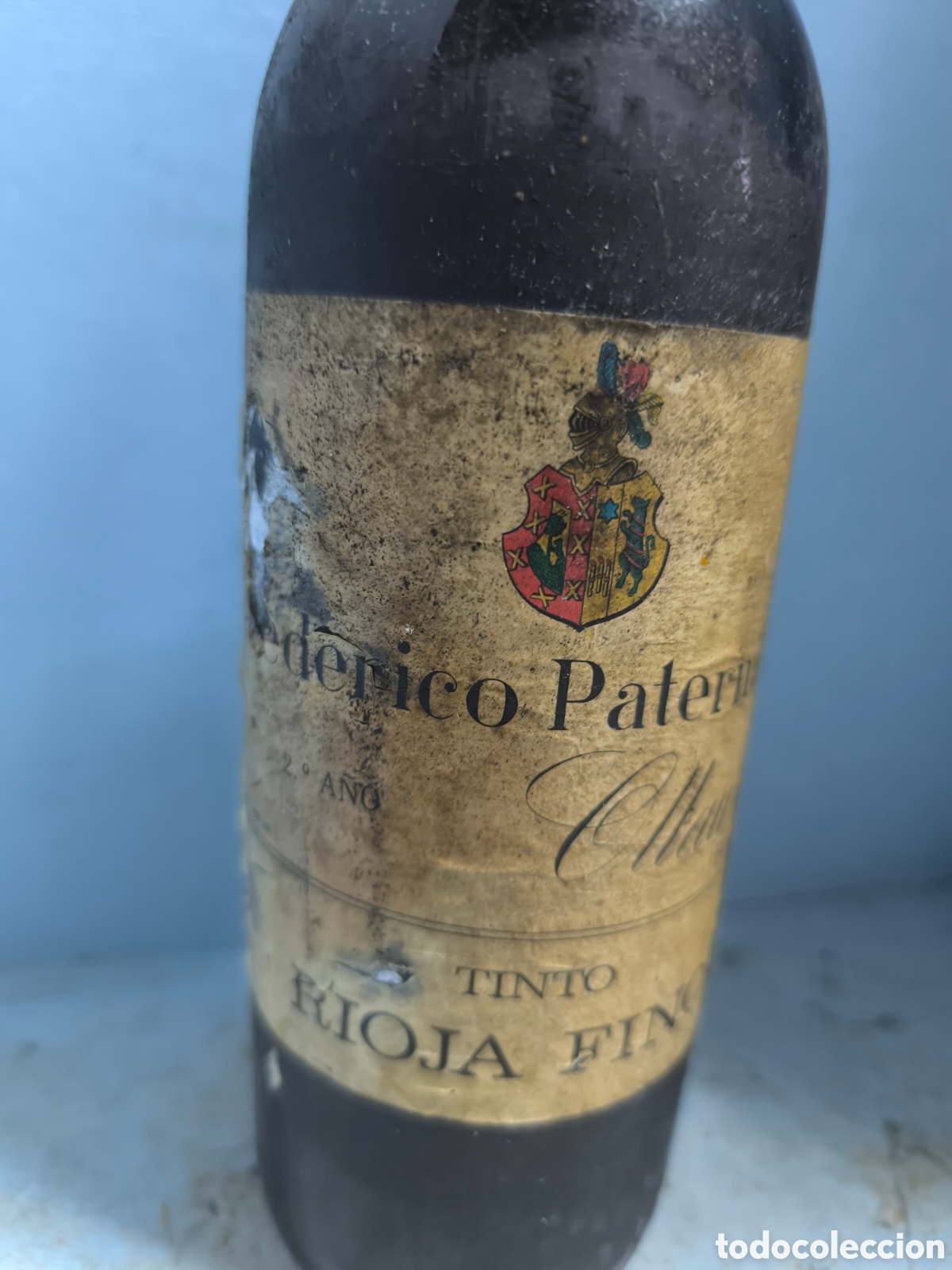 Botellas antiguas: Federico Paternina Ollauri - Foto 3