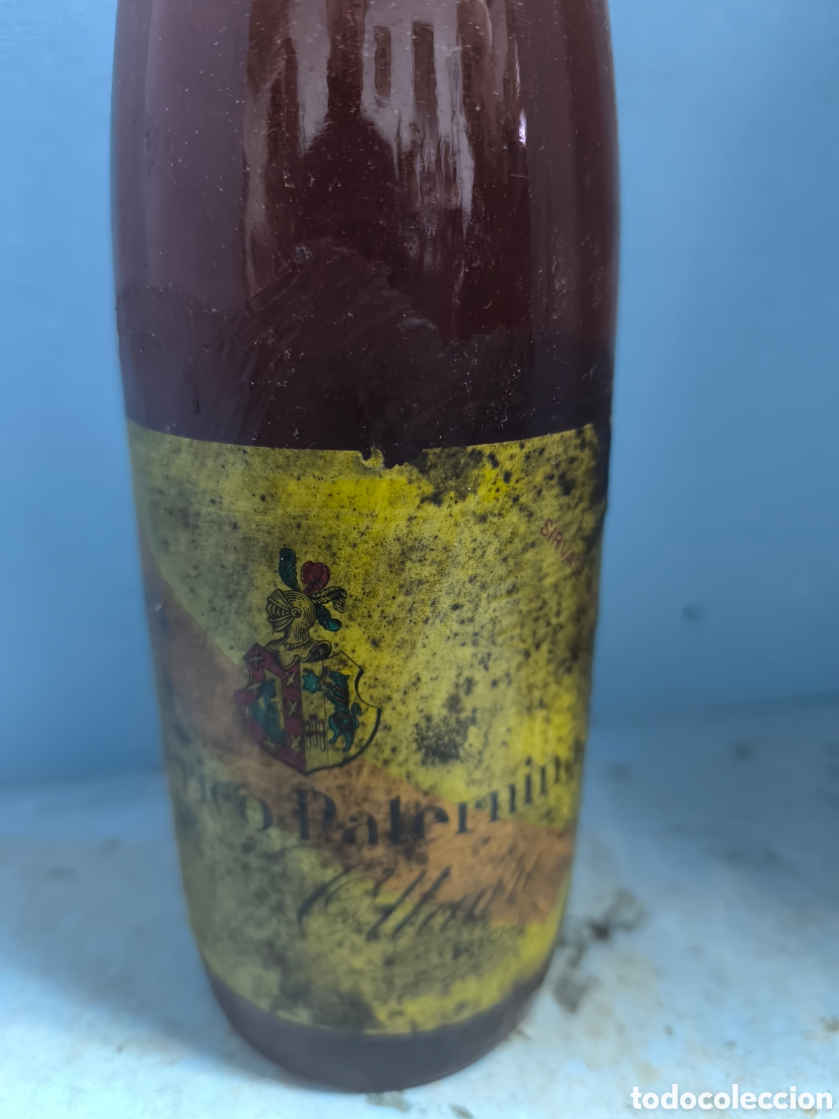 Botellas antiguas: Federico Paternina Rioja Ollauri. - Foto 3