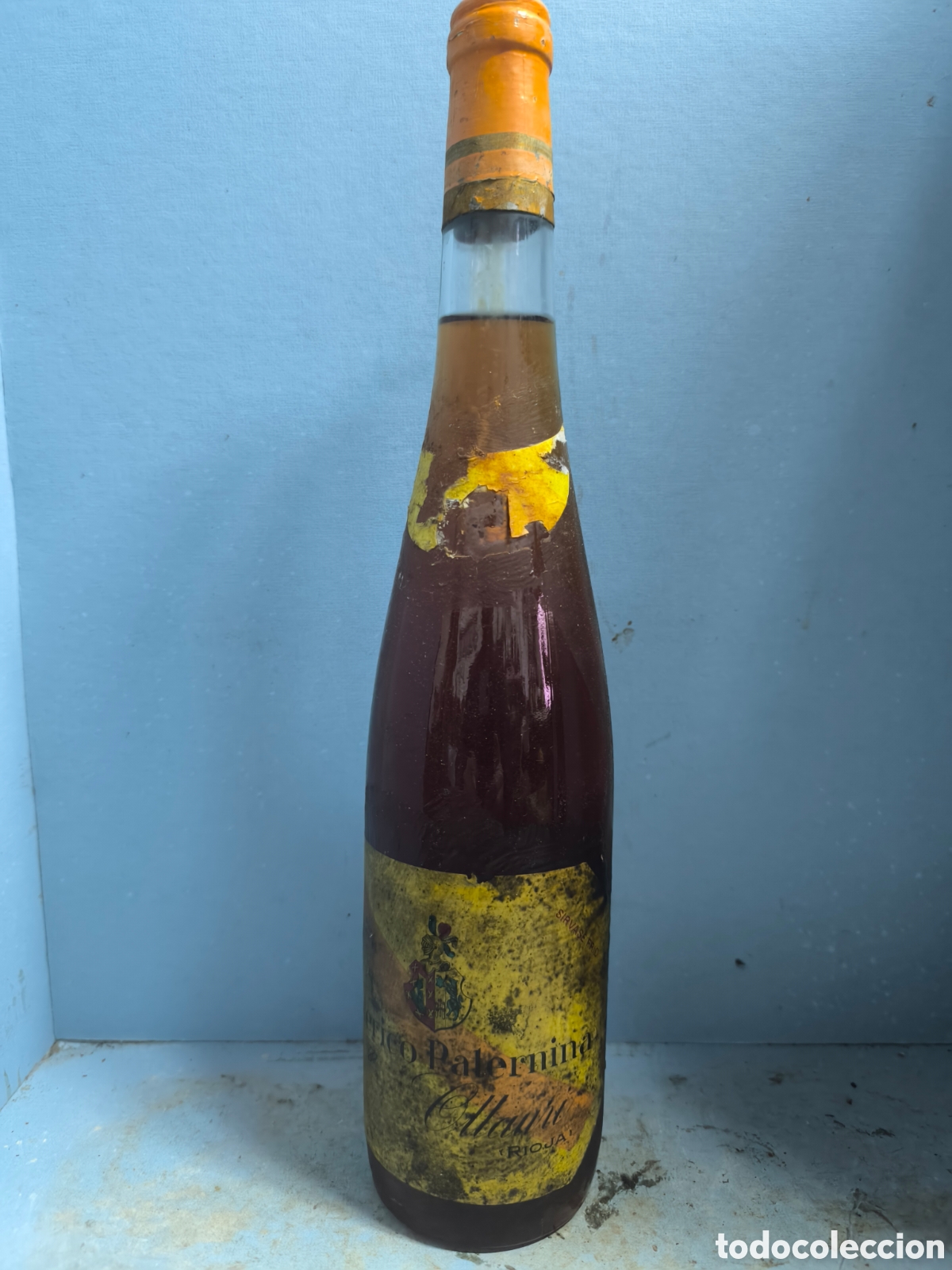 Botellas antiguas: Federico Paternina Rioja Ollauri. - Foto 1